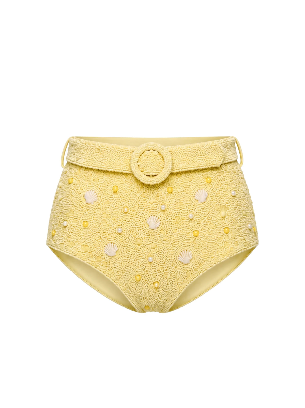 Heidi Shell Hand-Beaded Bikini Multicolor