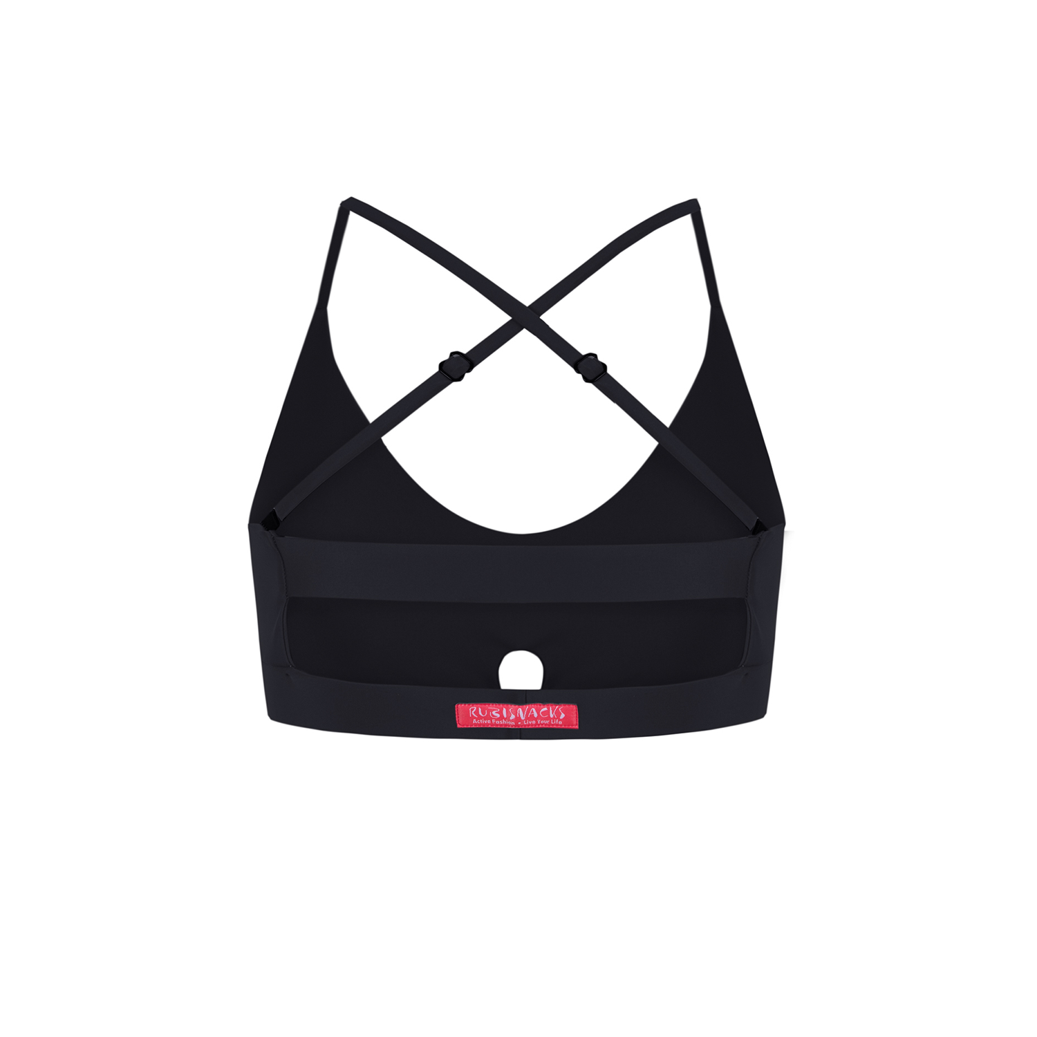 BLACK INK ARTEMIS SPORTS BRA in ECONYL®