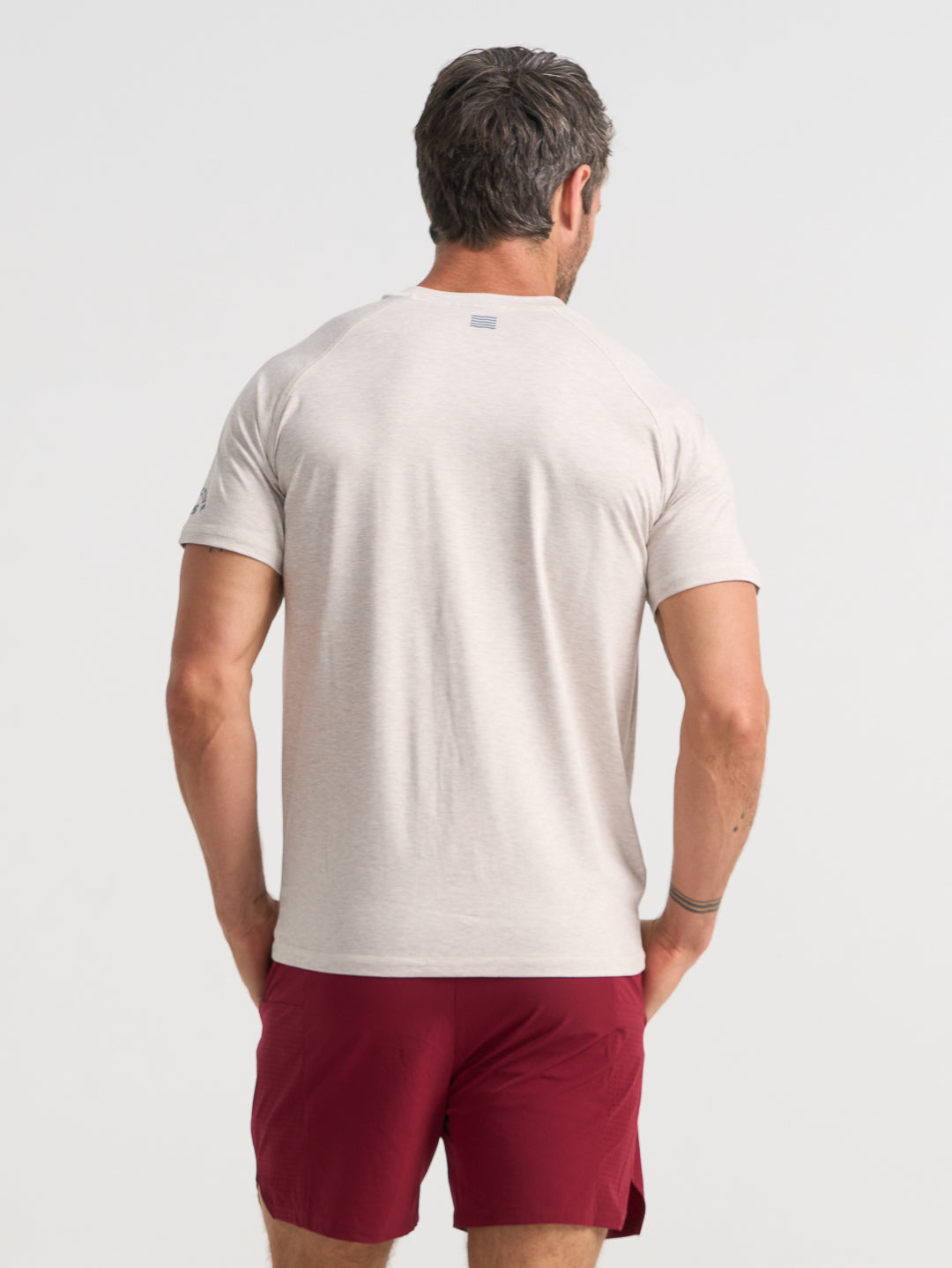 Forma Tech Tee - Oat Marle