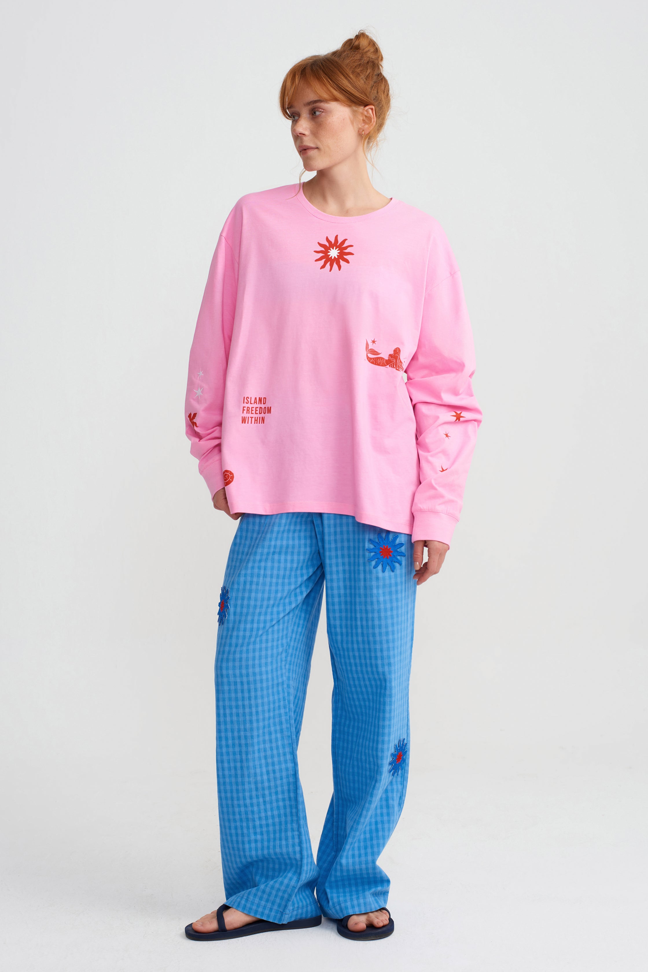 SoHo LOUNGE PANTS - SKY BLUE