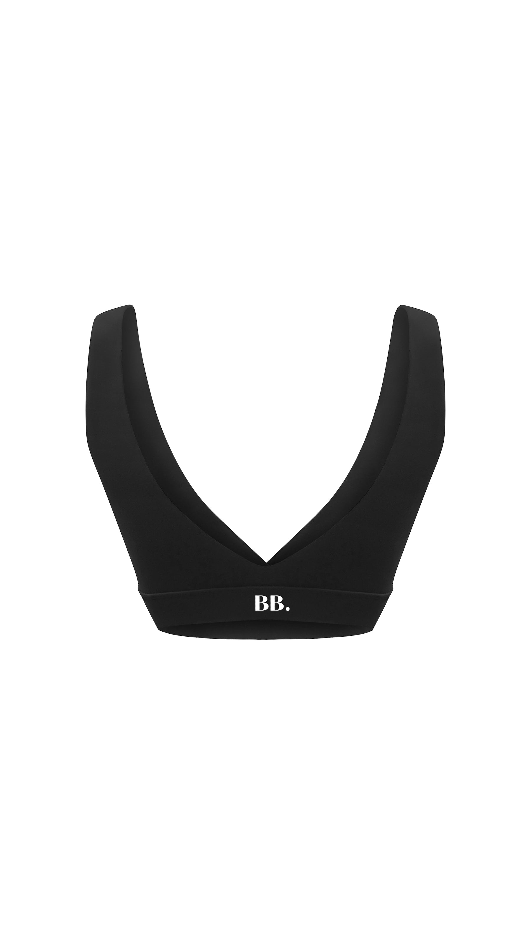 Classic v Bra in Black