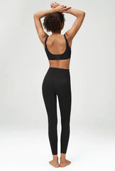 Adjustable Sports Bra With Leggings