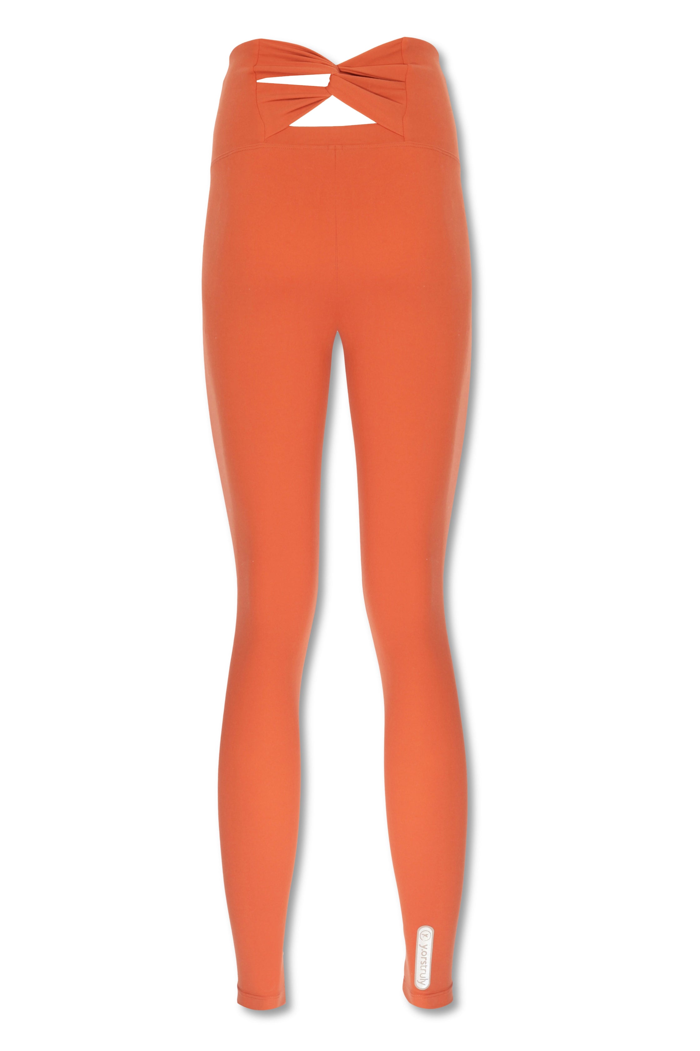 BOW LEGGING - SAFFRON