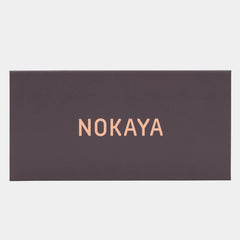 Skinny Silk Scrunchie Set Ivory / Caramel