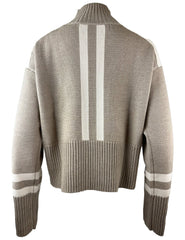"APRÈS SKI TEAM" Funnel Neck Sweater Color: Desert/Glacier