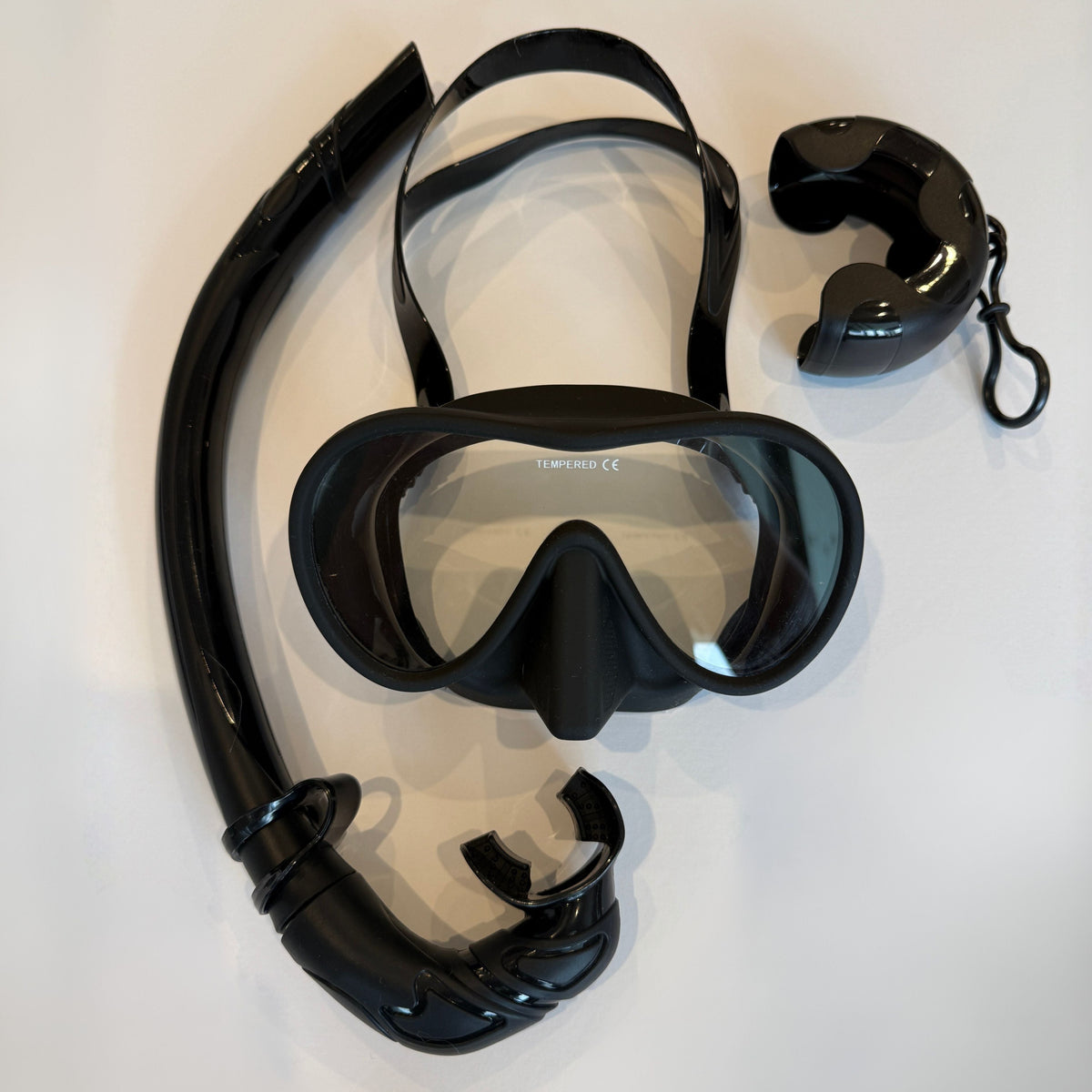 Soft Silicone Mask & Compact Snorkel Set