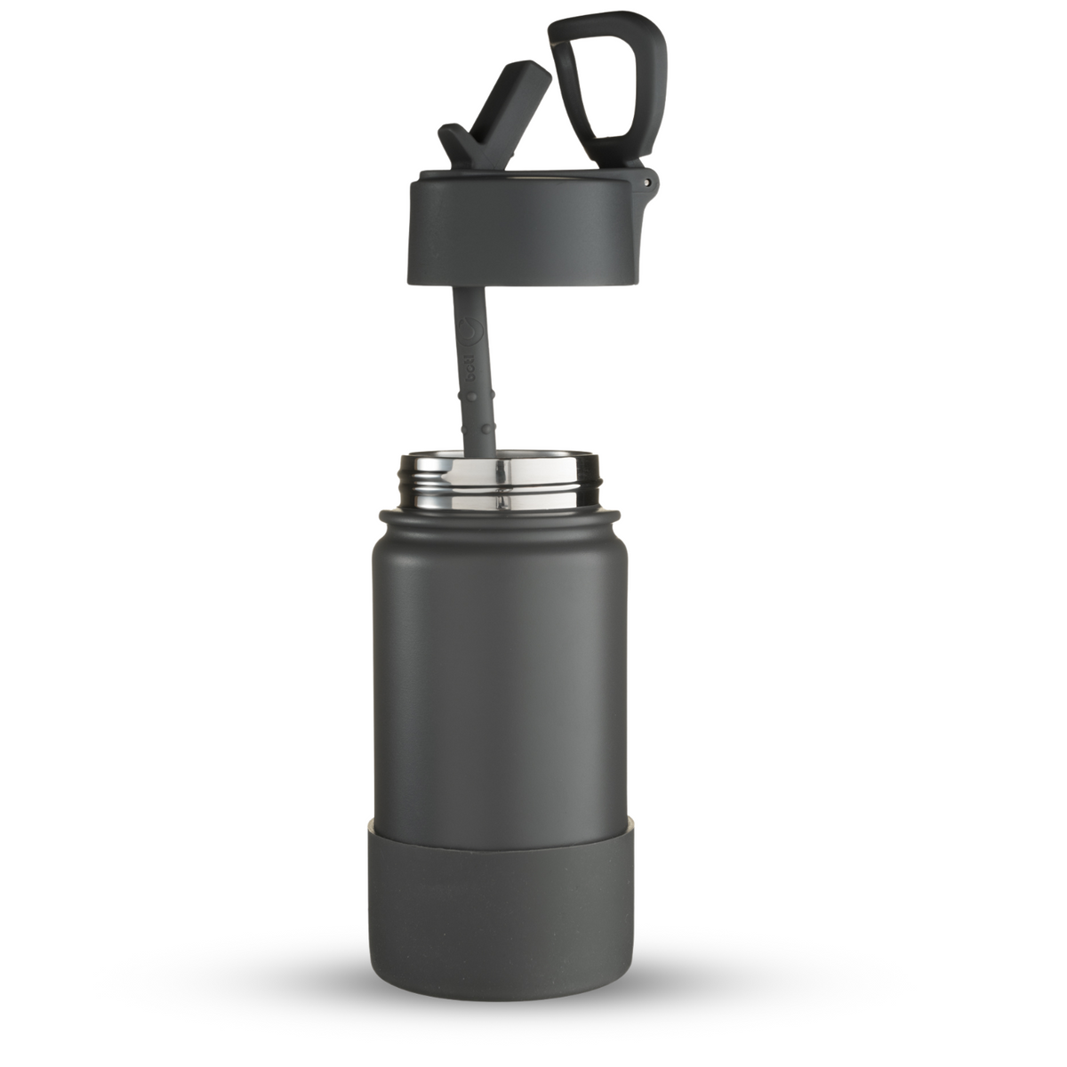 400ml Stainless Steel Thermal Mug With 2 Leakproof Caps | Expresso  Grey | BOTL