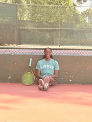 Reversed TENNIS Varsity Tee