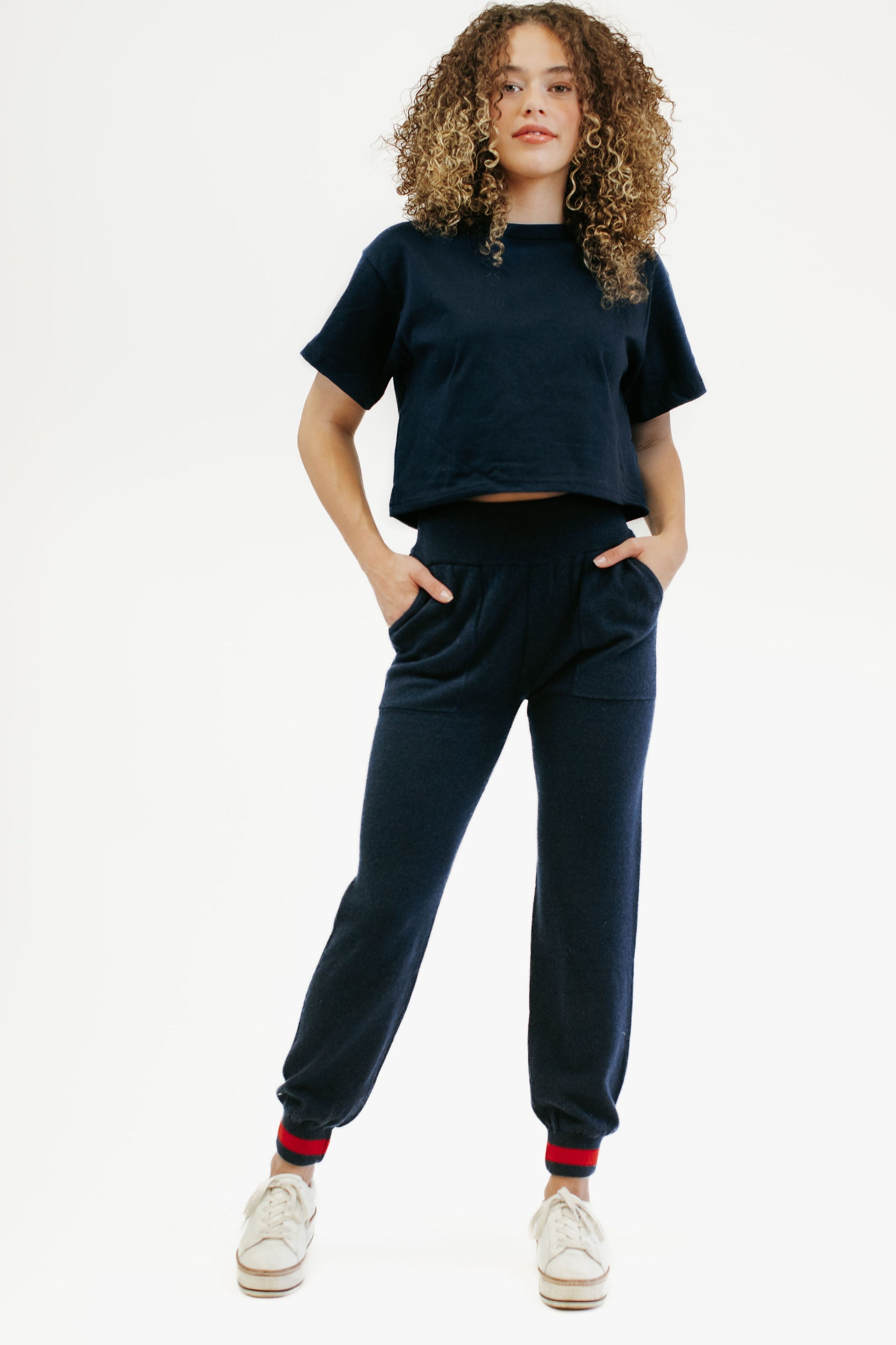 TEAM EVENT X ZENZEE Cashmere Blend Sweatpant  FINAL SALE