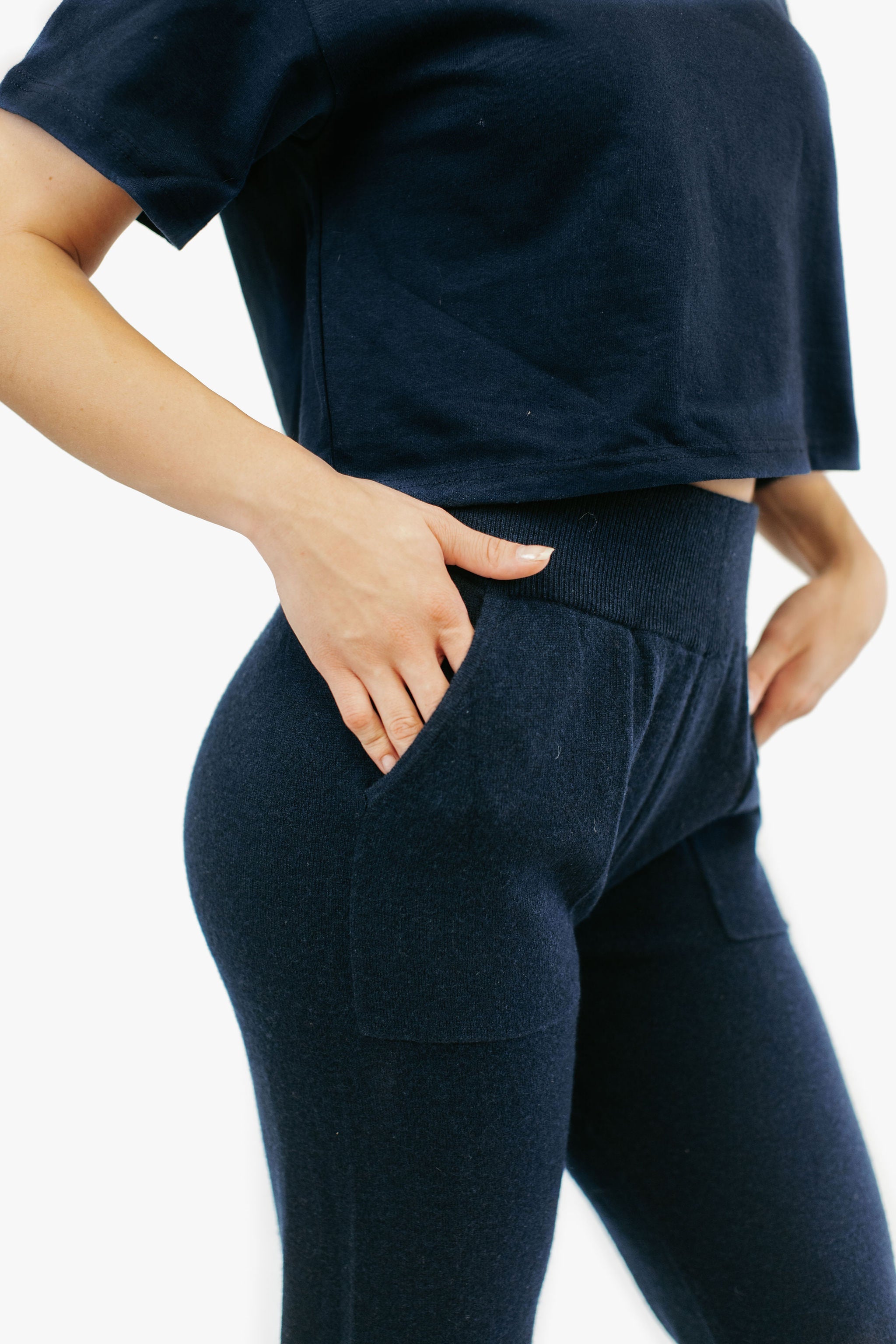 TEAM EVENT X ZENZEE Cashmere Blend Sweatpant  FINAL SALE