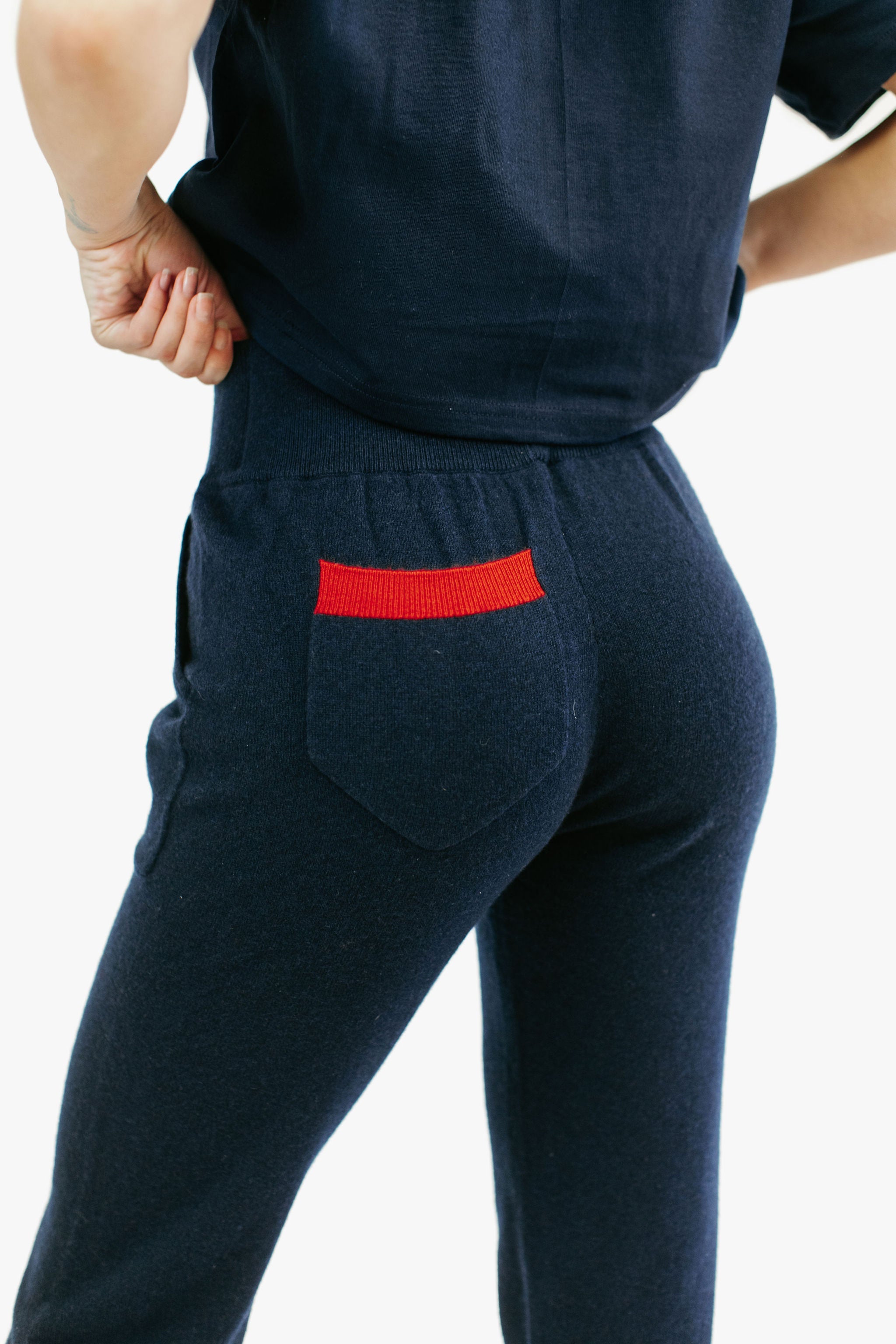TEAM EVENT X ZENZEE Cashmere Blend Sweatpant  FINAL SALE