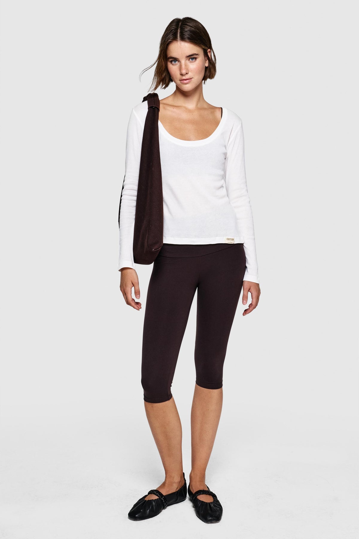 CAPRI LEGGINGS - GANACHE
