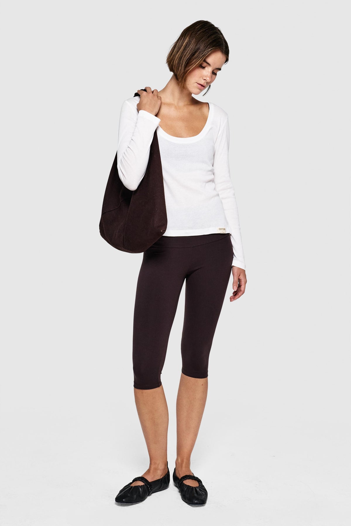 CAPRI LEGGINGS - GANACHE