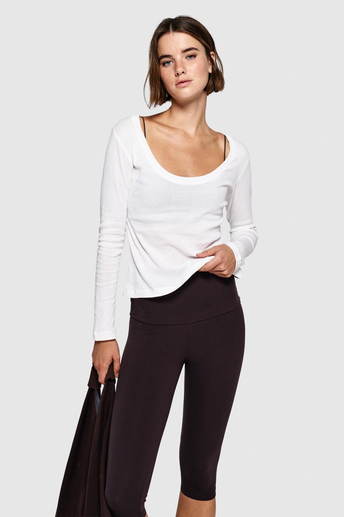 CAPRI LEGGINGS - GANACHE