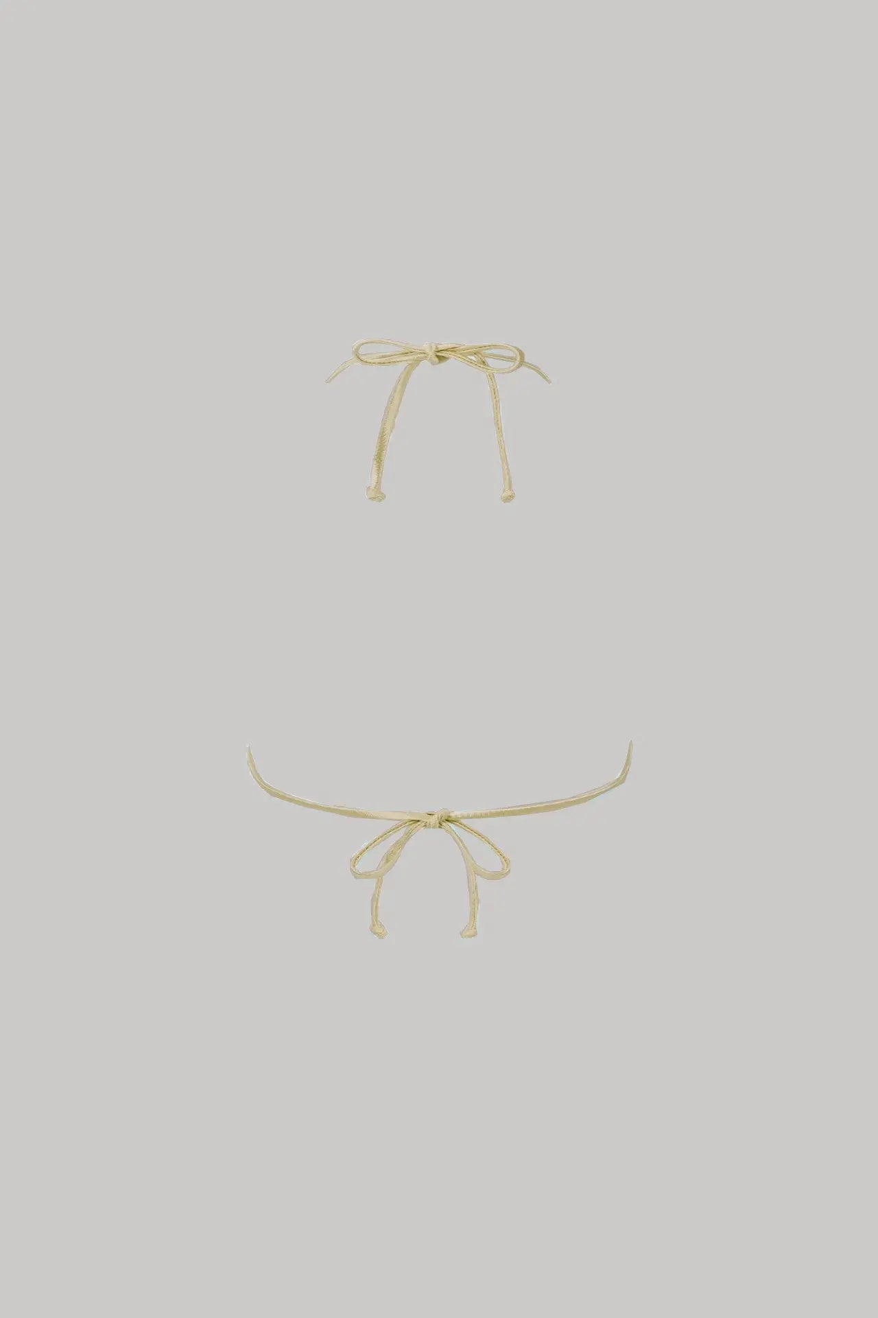 Cara Triangle Bikini Top in Goddess