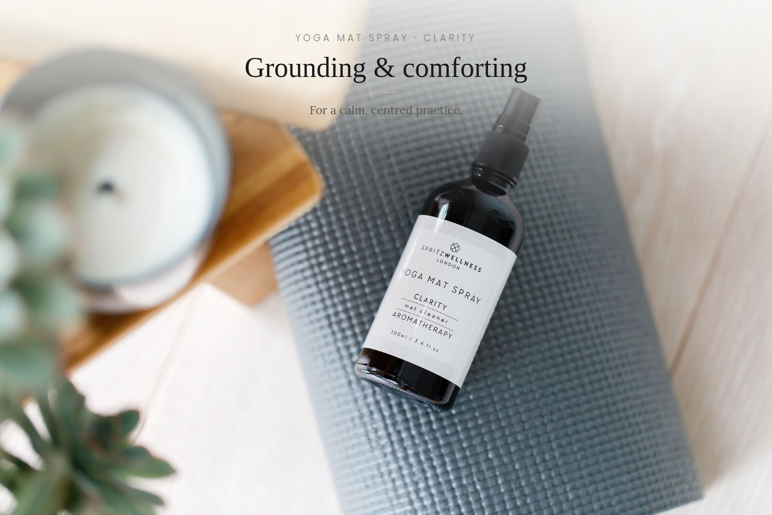 Yoga Mat Spray - CLARITY