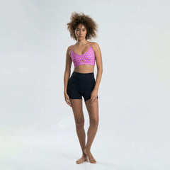 SEVILLA PINK LILAC POLKA DOT ARTEMIS SPORTS BRA