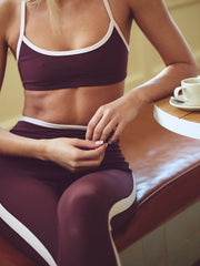 Strappy Scoop Bra - Fig