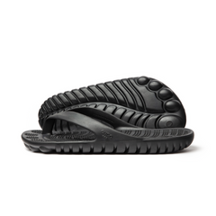 Pirate Black Flip-Flops + Drybag by GUDO WORLD