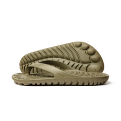 Seaweed Green Flip-Flops + Drybag by GUDO WORLD