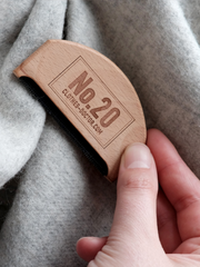 Cashmere Comb in Beechwood