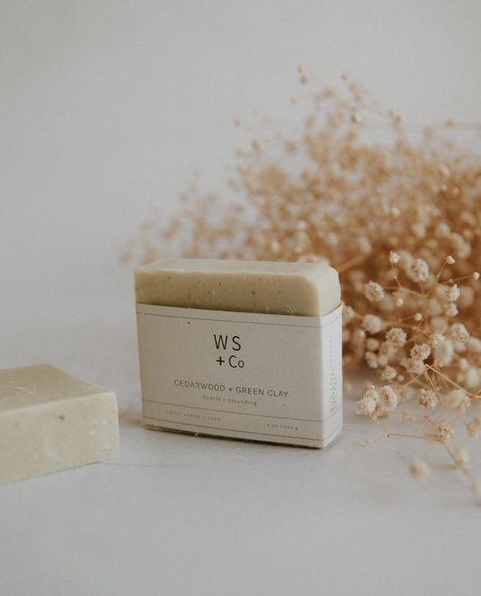 Cedarwood & Green Clay Soap
