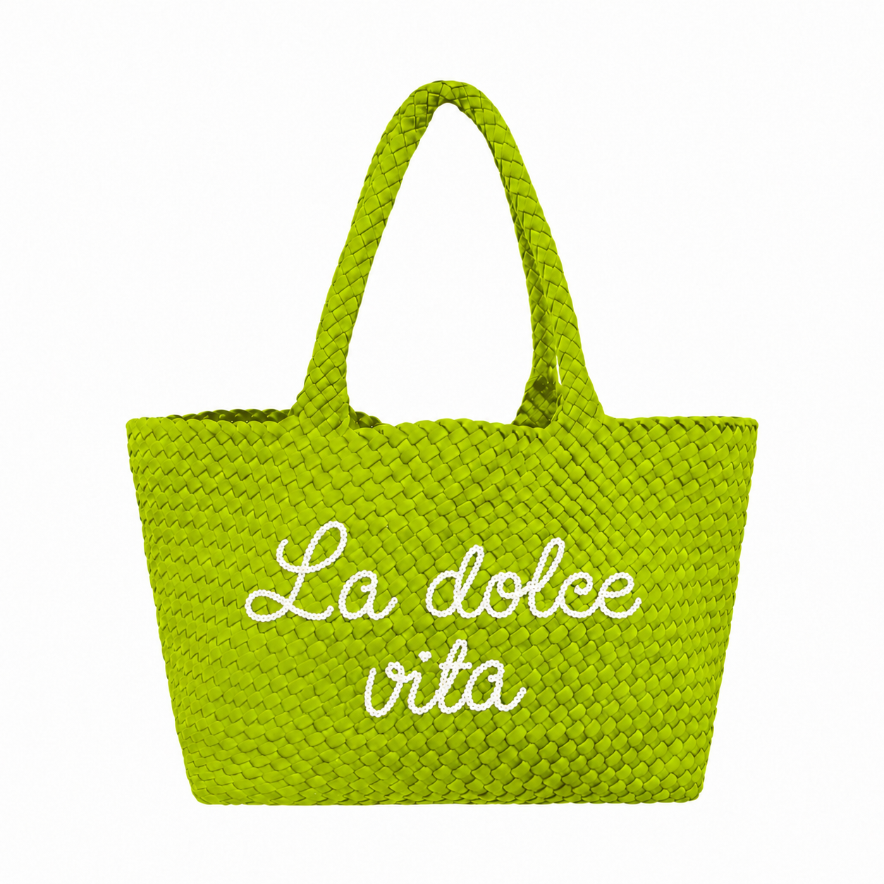 La Dolce Vita Green Handbag