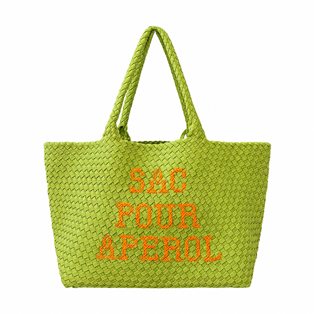 New Green Sac Pour Aperol Handbag