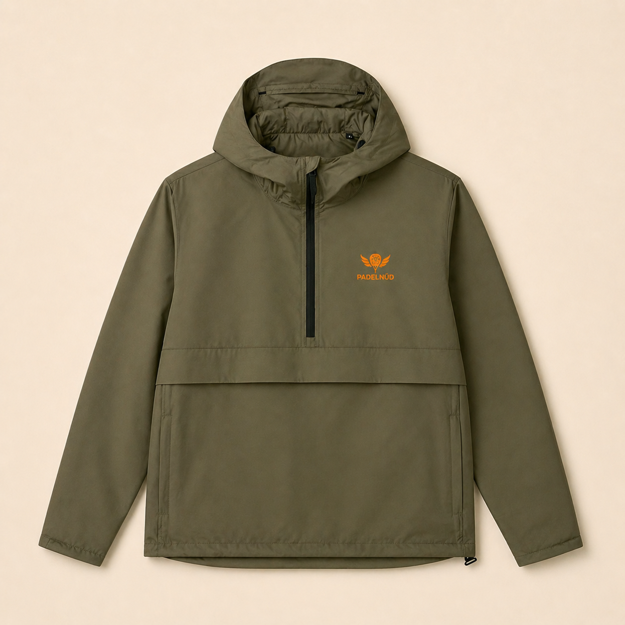The Rally Shell  Waterproof Padel Hoodie - THE WOODIE
