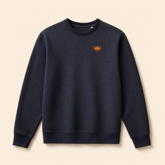 The Matcha Padel Sweatshirt – Orange Crest Logo