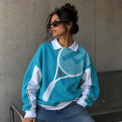 Vintage Prince Tennis Zone Crewneck Sweatshirt- Size Small (Sold Out)
