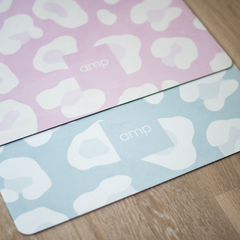 Children's Yoga Mat Leopard Pink