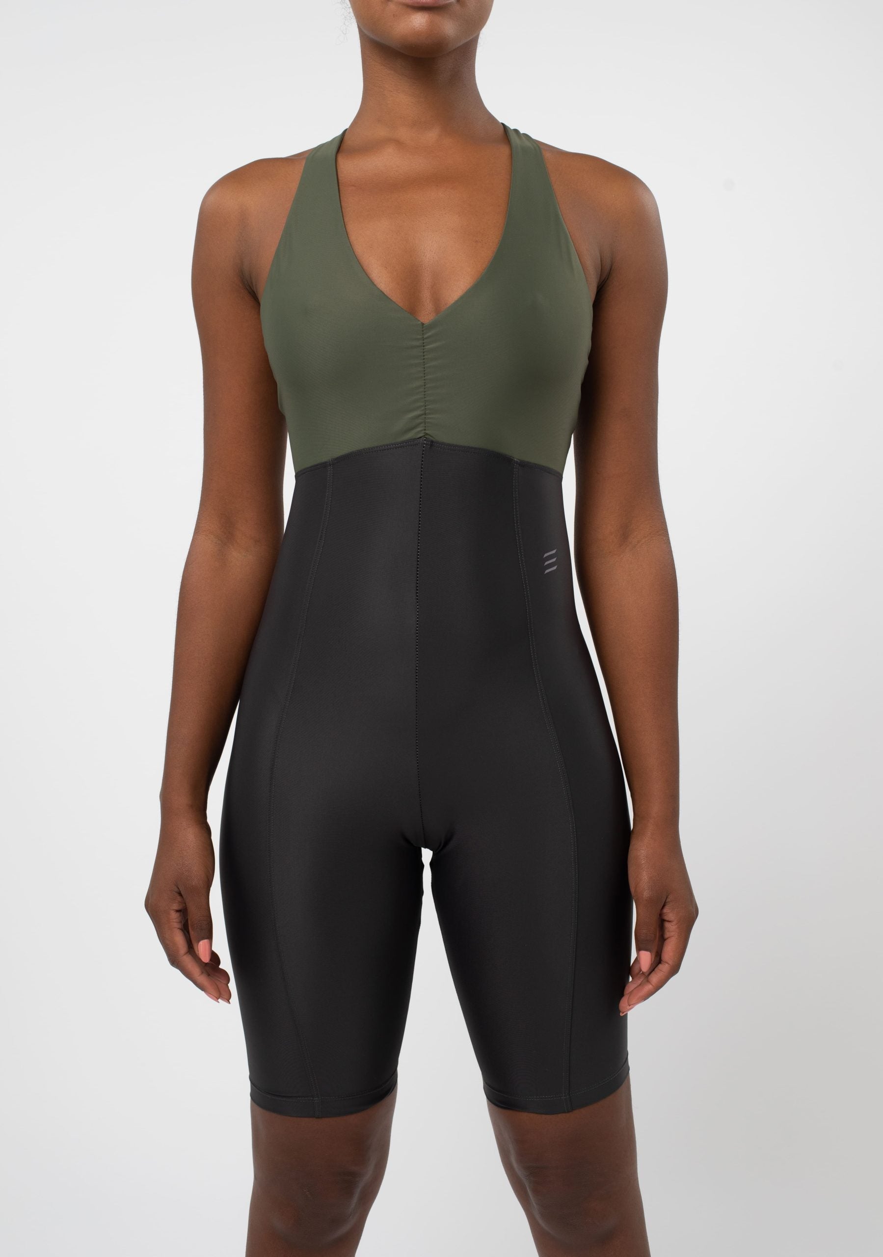 The Chiltern Colour Block One-Piece Cycling Suit