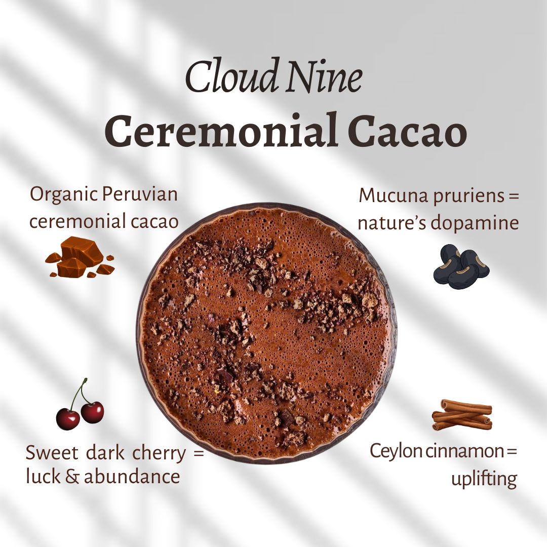 Cloud Nine Ceremonial Cacao Elixir (For Deep Joy)