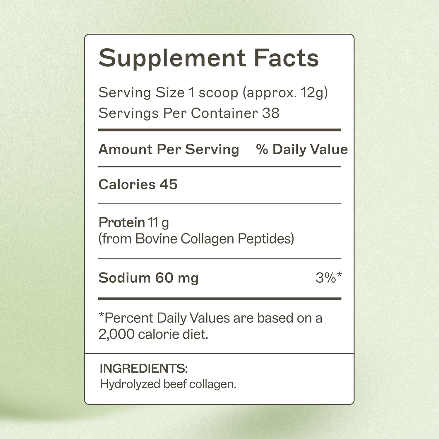 Collagen Protein - Type 1 & 3 Collagen
