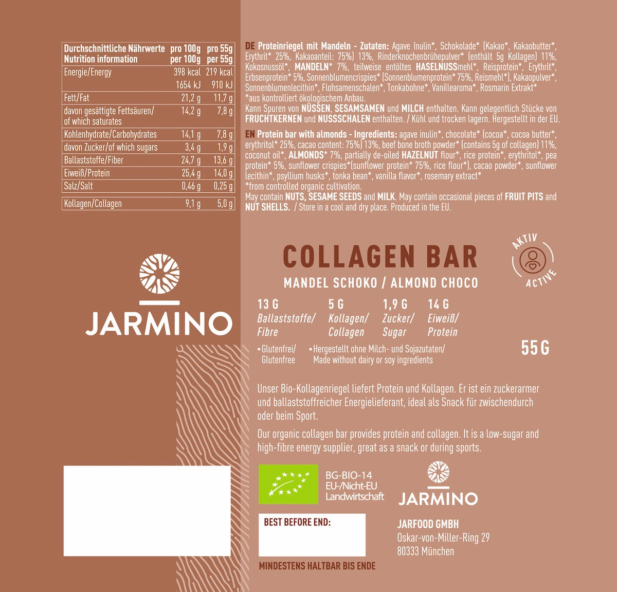 Collagen Bar, Almond