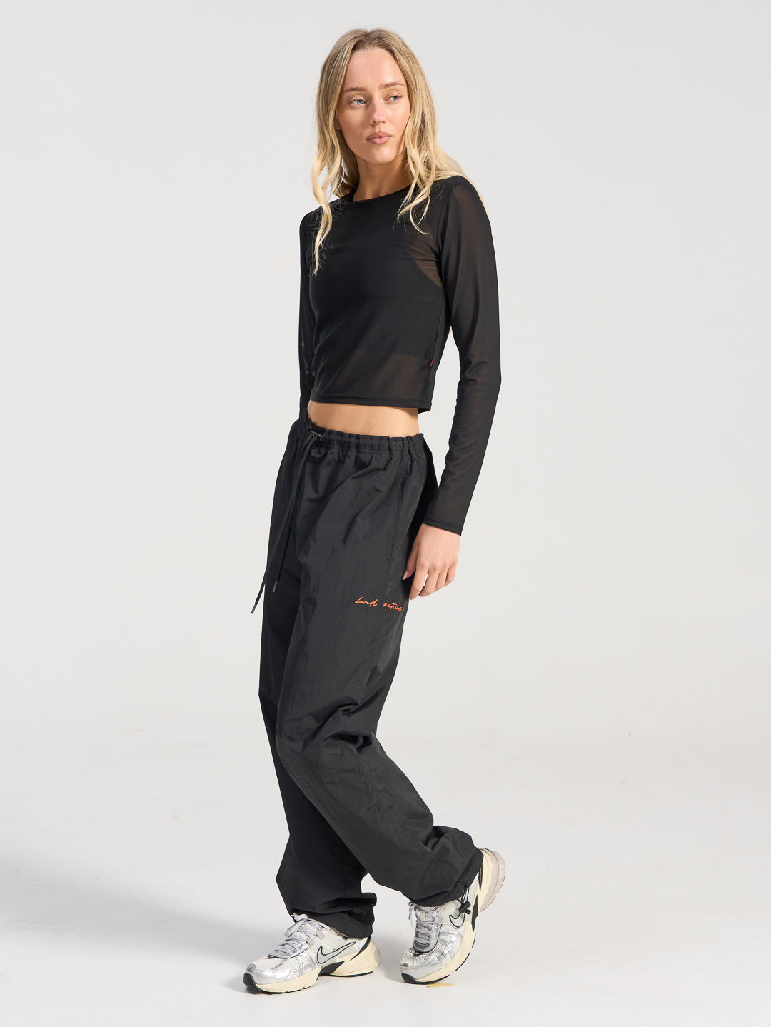 Forma Power Mesh Top - Black