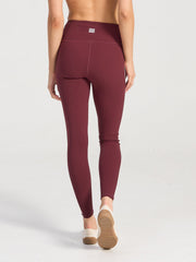 Splice Full Length Leggings - Fig