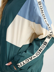 Forma Windbreaker Hoodie - Teal Multi
