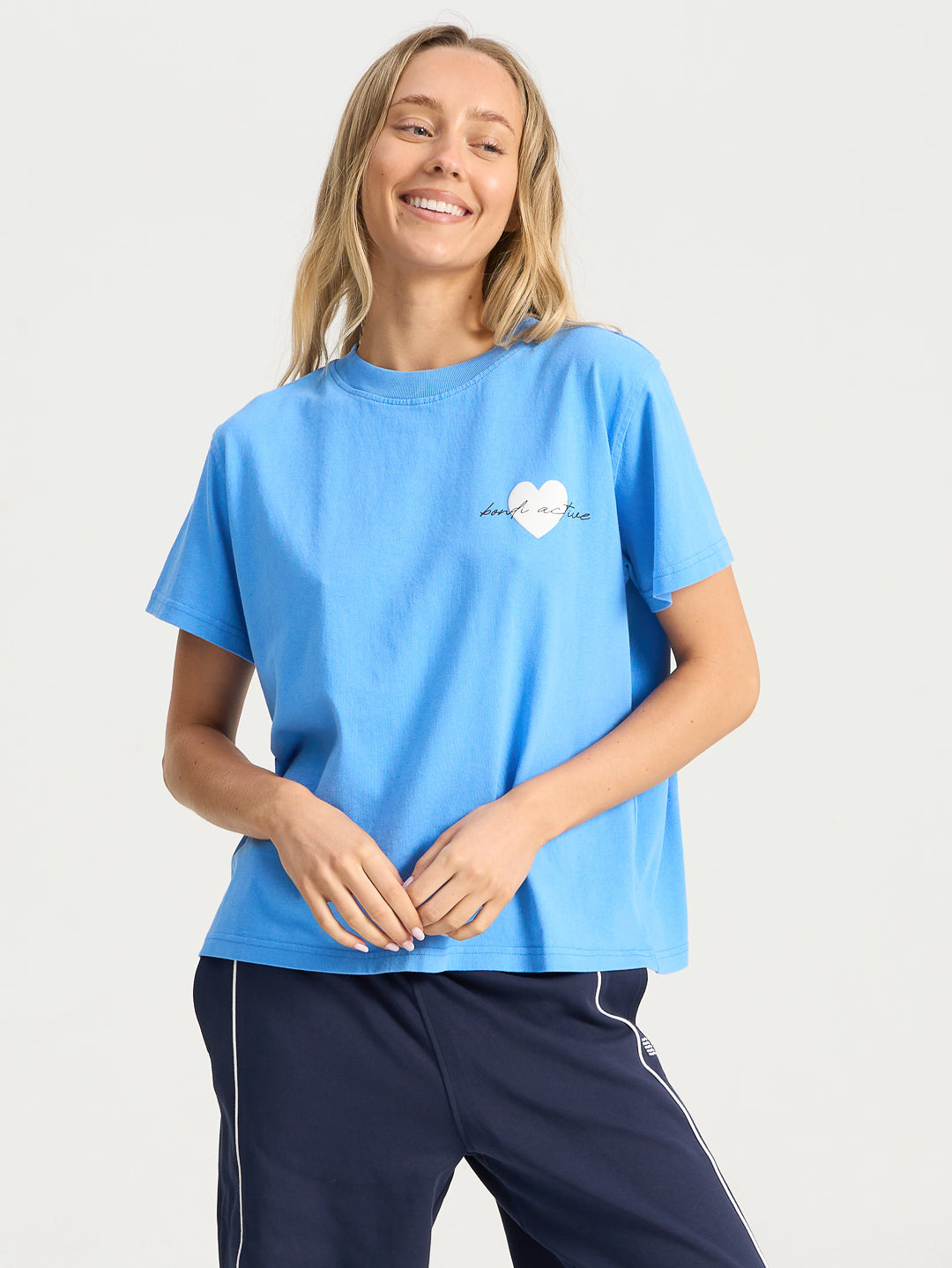 Forma Head Over Heels Tee - Washed Blue
