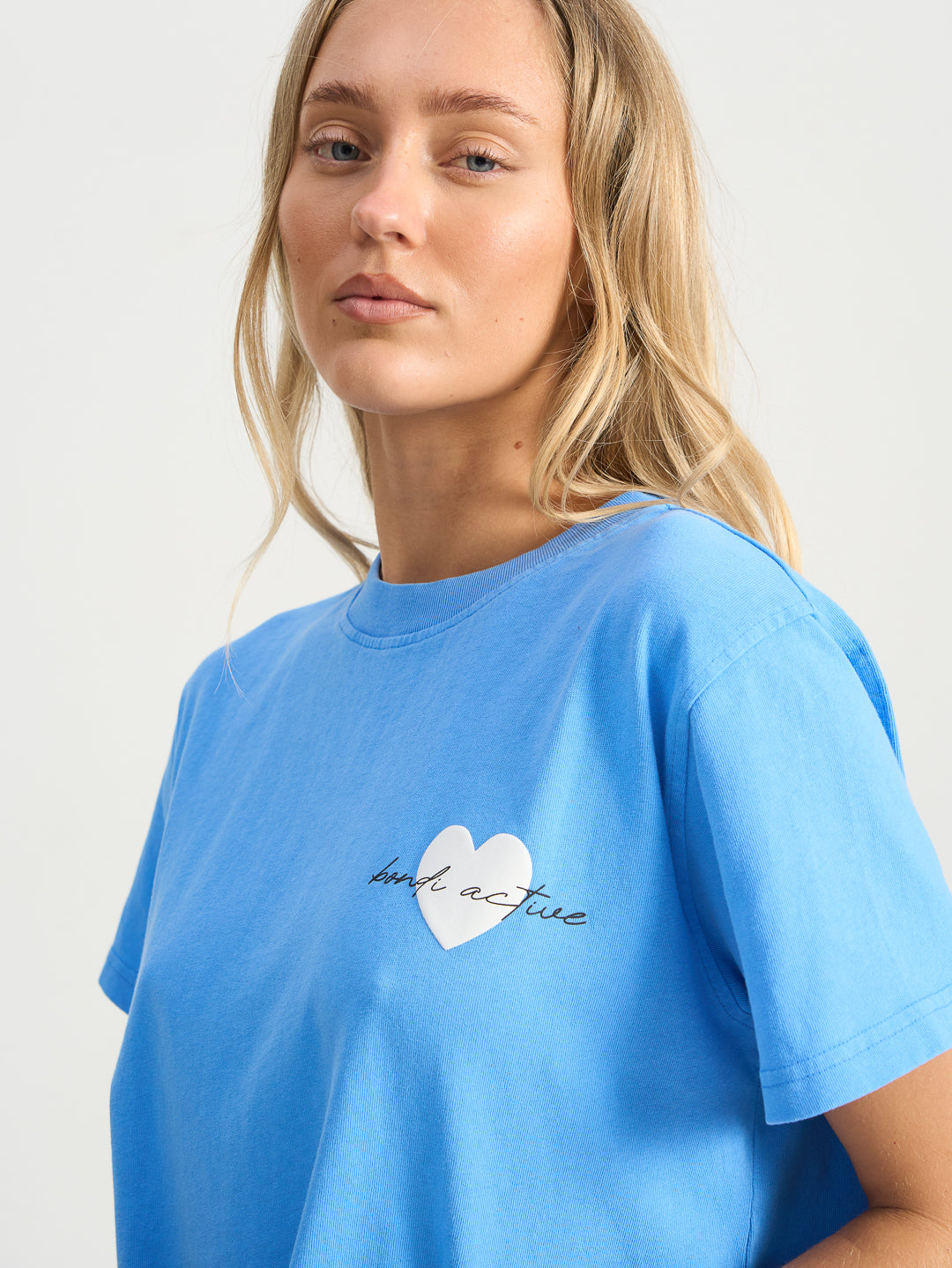 Forma Head Over Heels Tee - Washed Blue
