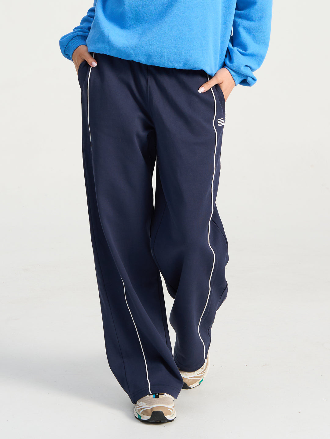 Forma Wide Leg Pant - Navy
