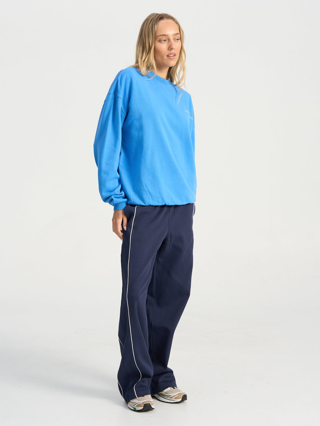Forma Wide Leg Pant - Navy