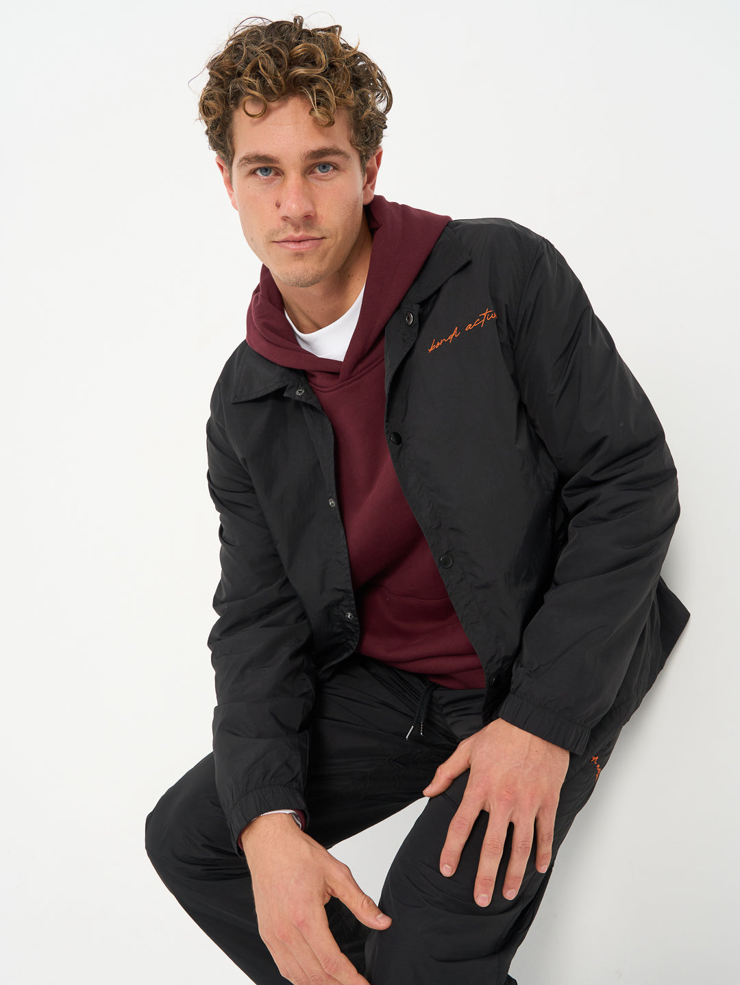 Forma Coach Jacket - Black