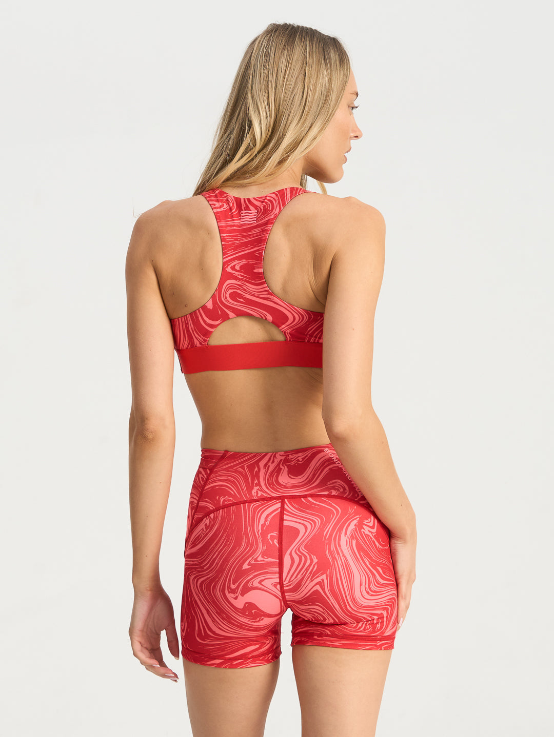 Forma Evolve Support Bra - Red Marble