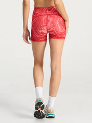 Forma Ignite 9cm Bike Shorts - Red Marble