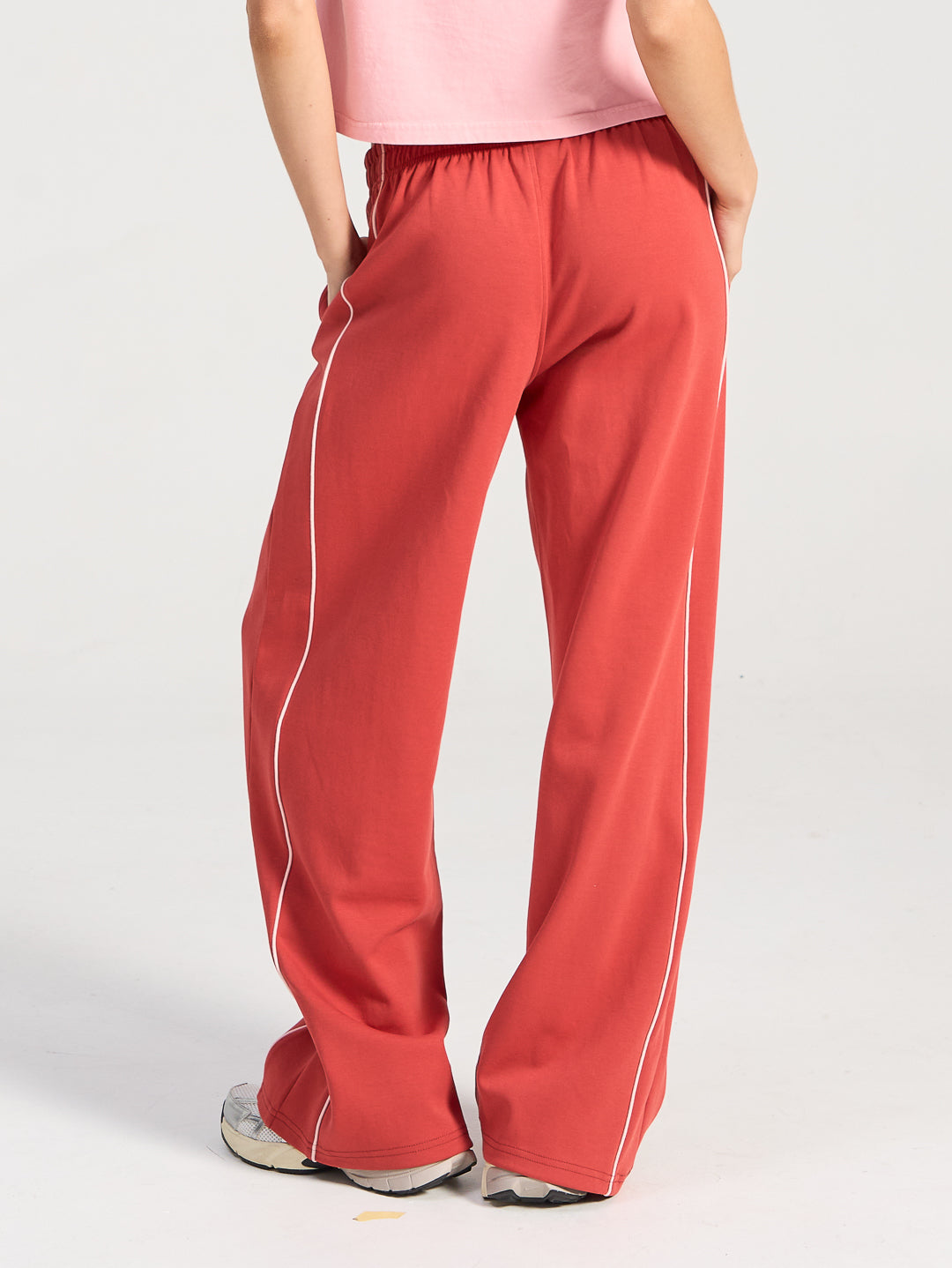 Forma Wide Leg Pant - Brick