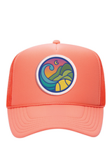 California Sunset Patched Trucker Hat