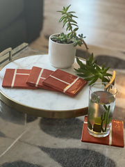 Tennis Court Coaster Set (Estimated Ship Date: January 20th)