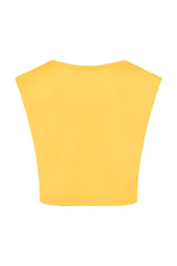 Cropped Dance Vest - Sunshine